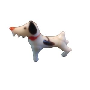 Vintage Murano hand blown Scotty dog glass figurine